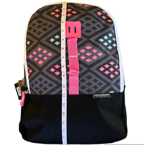 NWT Trailmaker Equipment Backpack Black/multi - Picture 9 of 11